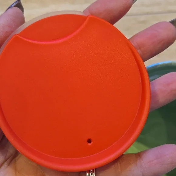 Starbuck's Holiday Red/Green Ombre 8 Ounce Travel Mug - Picture 5 of 6